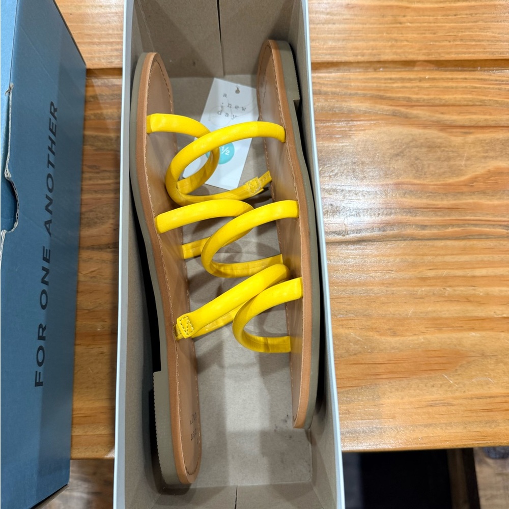 Yellow Sandals